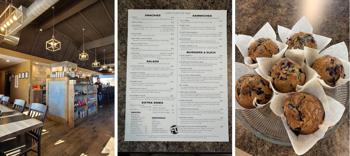 Farmer's Daughters Kitchen Menu