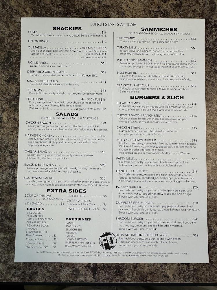 Farmer's Daughters Kitchen Menu image 1
